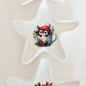 Yeni yıl Temalı Taş Tozu Takı Düzenleyici ( 3 lü Set )